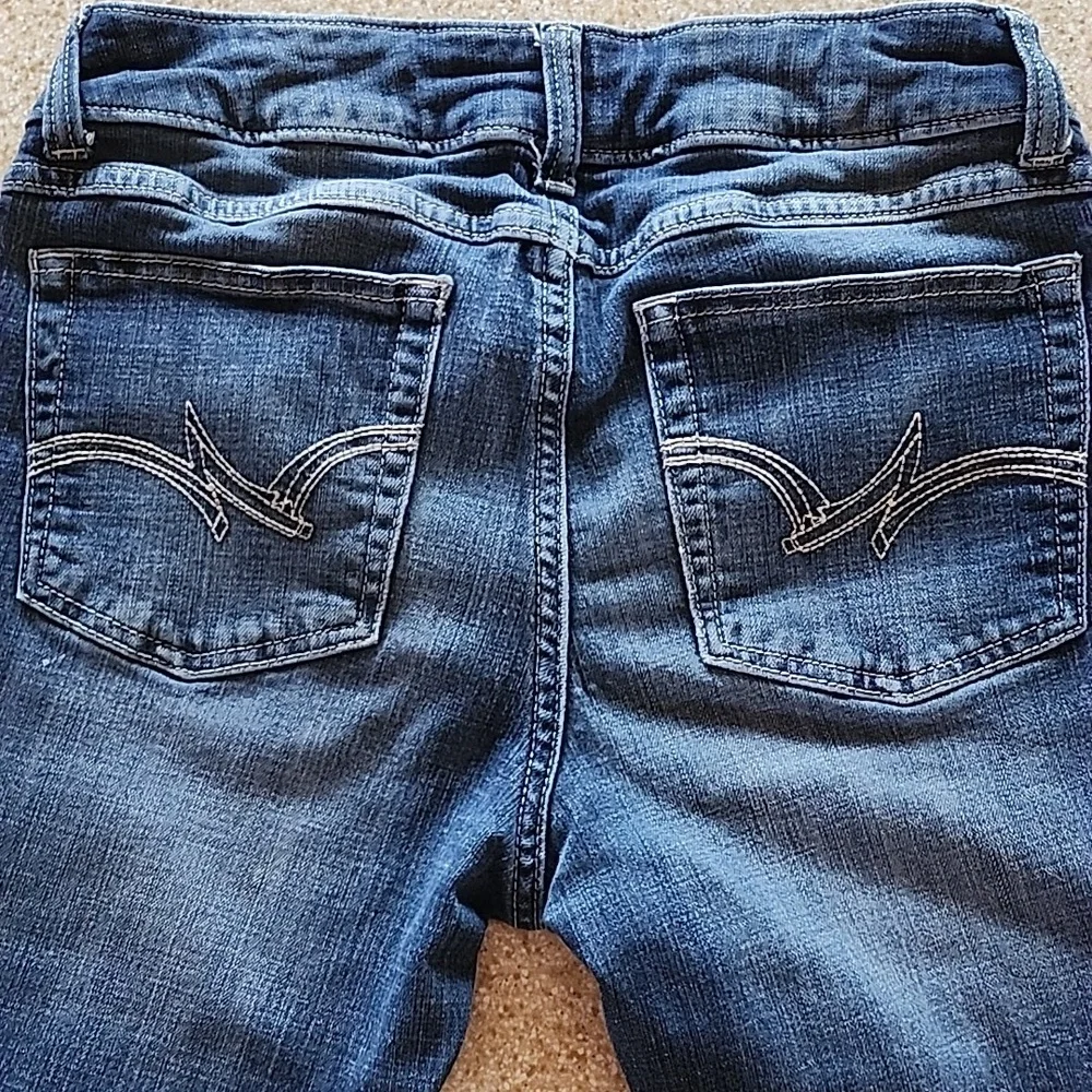 Wrangler Boot Cut Jeans Size 9 - Picture 10 of 12